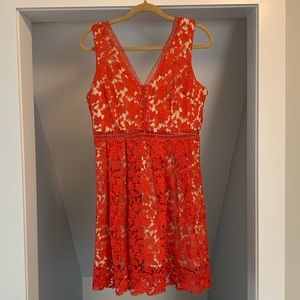 Red Lace Dress - Francesca’s